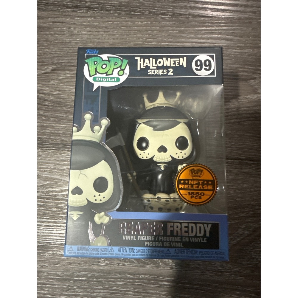 Funko Pop Digital Halloween Series 2 Reaper Freddy 99‎ Release 1550 PCS